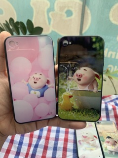 Ốp lưng iPhone 4 heo dễ thương