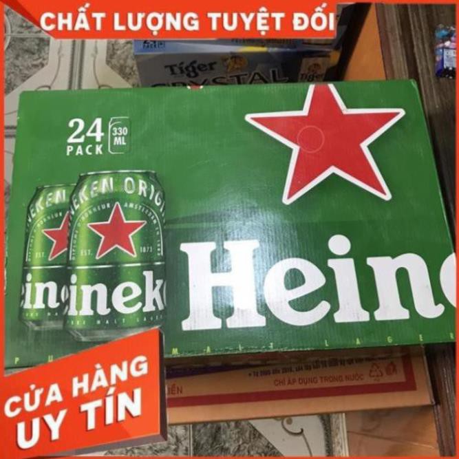 [CỬA HÀNG UY TÍN] Thùng bia Heineken 24 lon 330ml