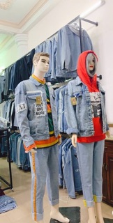 ÁO KHOÁC JEAN UNISEX HOT#2019