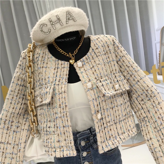 ÁO KHOÁC DẠ TWEED SANG CHẢNH