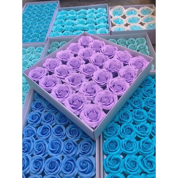 Hoa sáp 7 lớp cao cấp