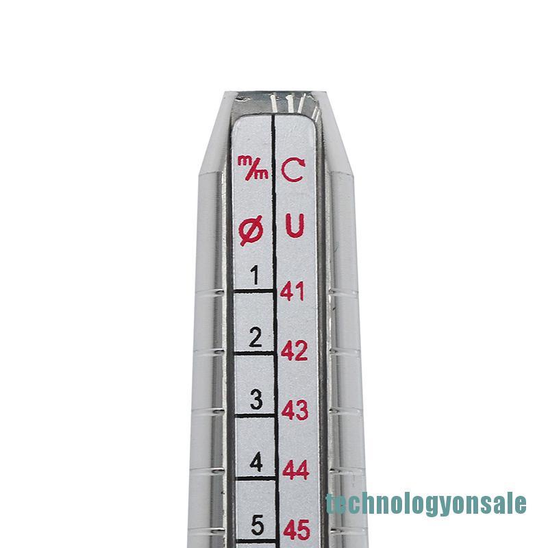 Trục gá kim loại đo kích thước ngón tay làm nhẫn