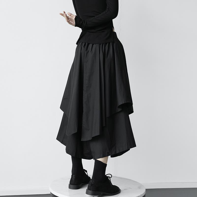 Chân Váy Đuôi Cá Dáng Chữ A Lưng Cao Màu Đen Phong Cách Nhật Bản Thời Trang Xuân Thu 2021 Dành Cho Nữ | BigBuy360 - bigbuy360.vn