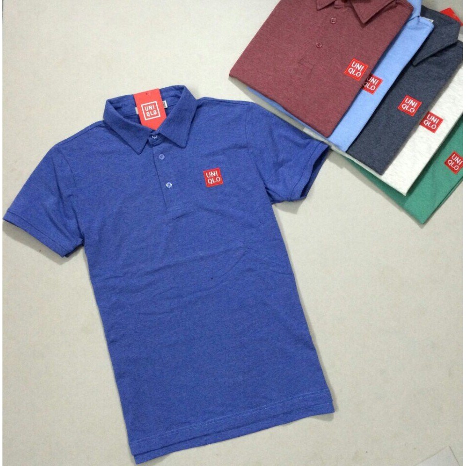 Áo thun nam POLO trơn vải cotton cao cấp ngắn tay cổ bẻ nhiều màu - Uni | BigBuy360 - bigbuy360.vn