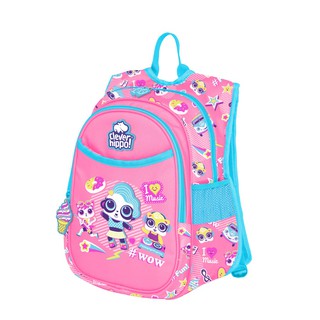 Balo học sinh clever hippo compact ban nhạc vui nhộn bk1109 siêu nhẹ chống gù cho bé gái tiểu học - balomoi