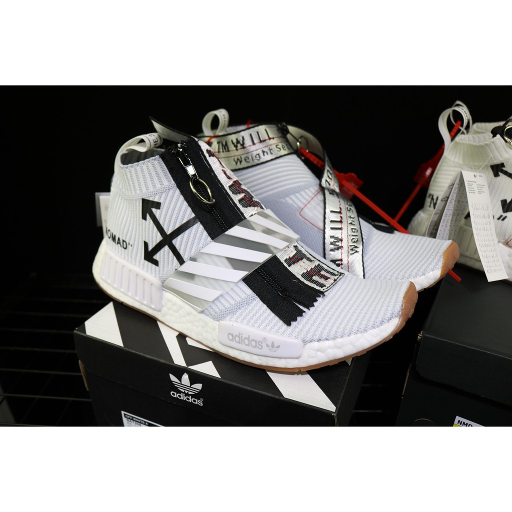 GIÀY NMD Off White X City Sock