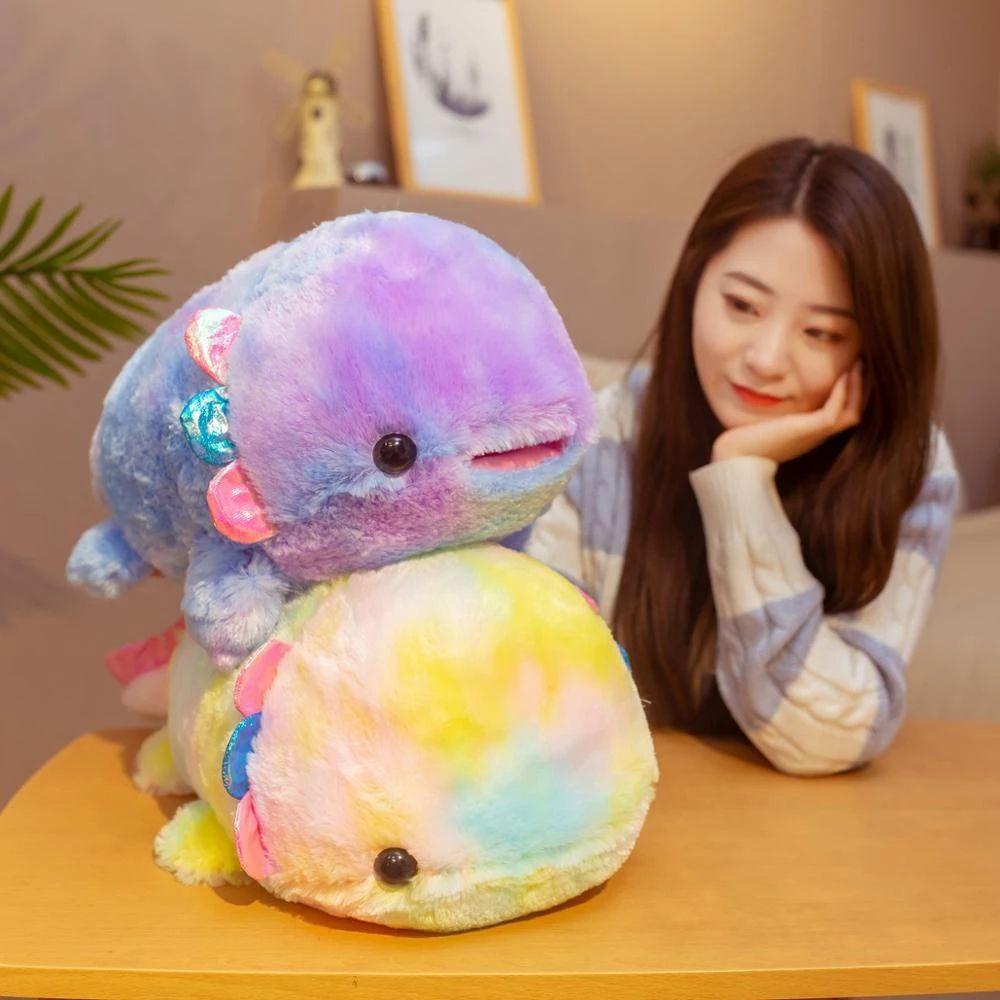 Thú Nhồi Bông Hình Salamander Hoạt Hình Trang Trí Phòng Cho Bé