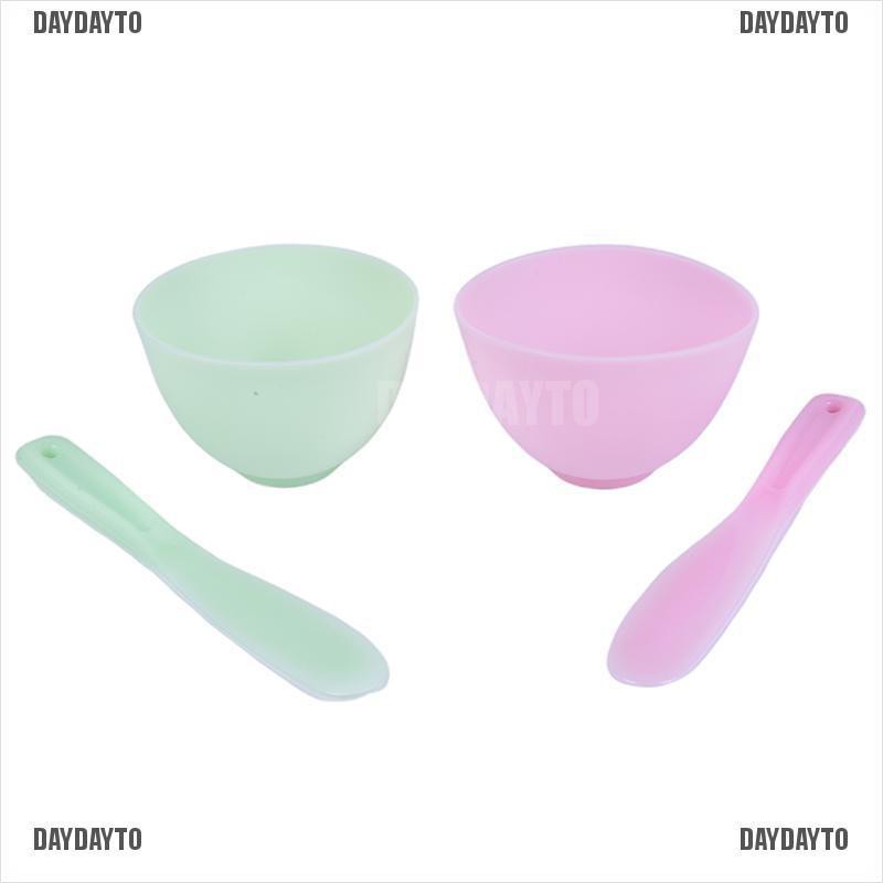 Set 2 Que Silicone Trộn Mặt Nạ Tiện Dụng