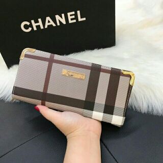 Ví da xước họa tiết