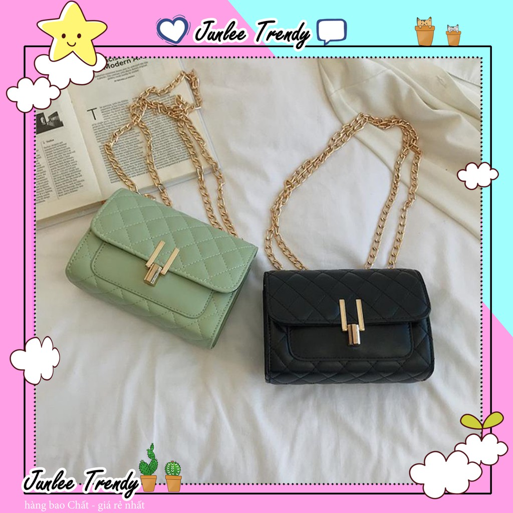 ⚡BÁN LỖ LẤY TƯƠNG TÁC⚡ Túi Đeo Chéo Nữ Trần Trám DC0035 Túi Xách Nữ Phong Cách Hàn Quốc