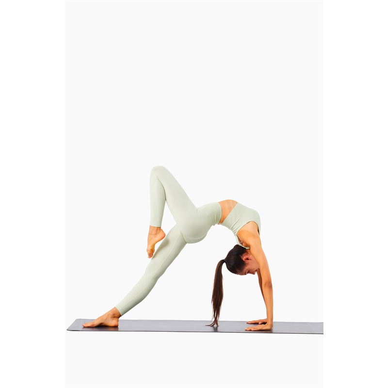 Set đồ tập yoga HOPPE FUMENG TZ060 chất vải lycra không đường may thời trang cao cấp cho nữ