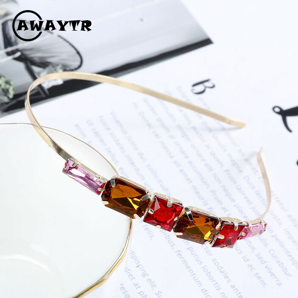 Cài tóc hình vương miện đính đá giả lấp lánh thời trang cho nữ