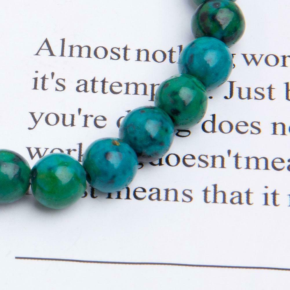Vòng Tay Chrysocolla Tự Nhiên 8mm H1Y7