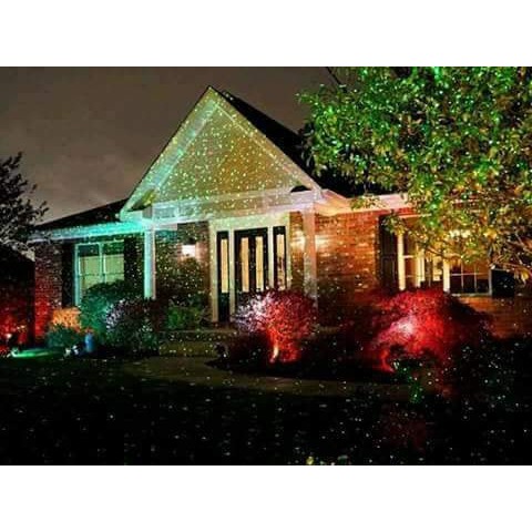 ( Rẻ vô địch )  ĐÈN TRANG TRÍ CHIẾU SAO NGOÀI TRỜI LAZER LIGHT (KÈM VIDIO)