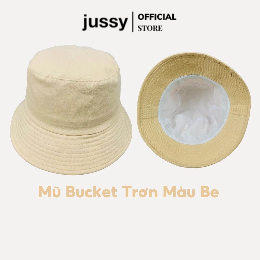 Nón Mũ Bucket Tai Bèo Trơn 1 Mặt Nhiều Màu Chất Vải Kaki Thoáng Mát Form Chuẩn Đẹp