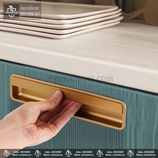 Tay nắm tủ âm tủ bếp, tủ quần áo