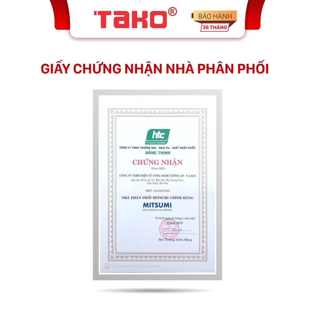 Chuột Mitsumi Có Dây Mitsumi ECM-S6603 Bảo Hành Chính Hãng 36 Tháng