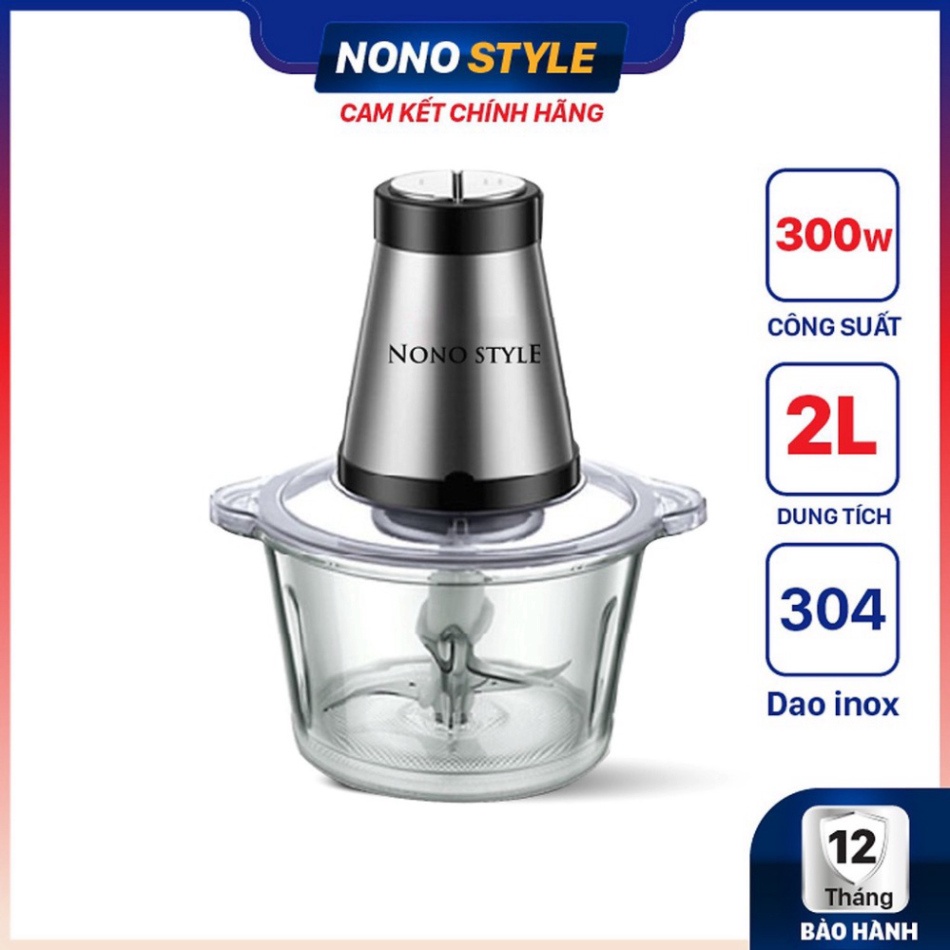 Máy xay thịt thực phẩm đa năng - Thiết bị xay trộn nghiền cho gia đình - BH 6 THÁNG