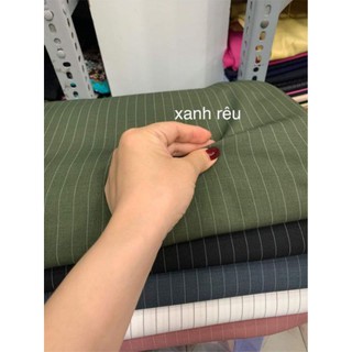 Vải tuýt xi kẻ sọc