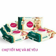 8 GÓI GIẤY ƯỚT MAMAMY KHÔNG MÙI 80 TỜ