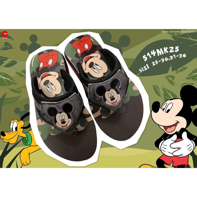 Dép xốp thái Mickey cho bé trai