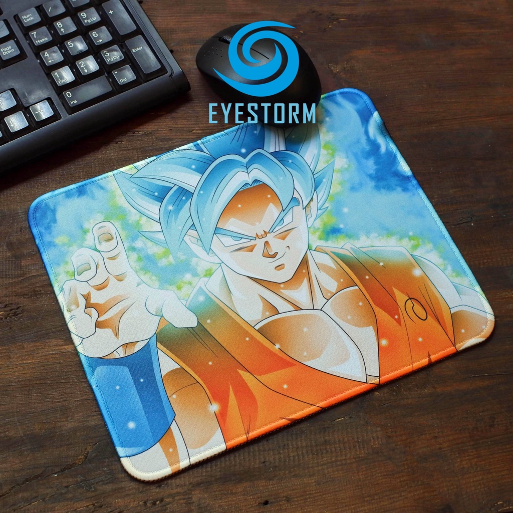 Lót chuột, bàn di chuột, mouse pad Bảy viên ngọc rồng - Dragonball cỡ 26x21cm