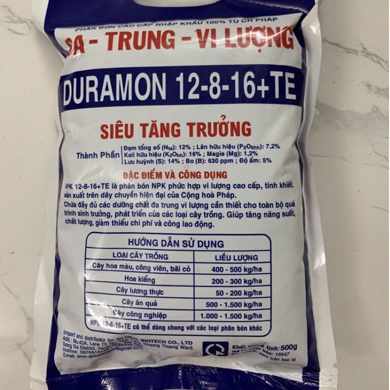 Phân bón đầu trâu siêu tăng trưởng đa năng dùng cho mọi thời kỳ tốt cho cây trồng