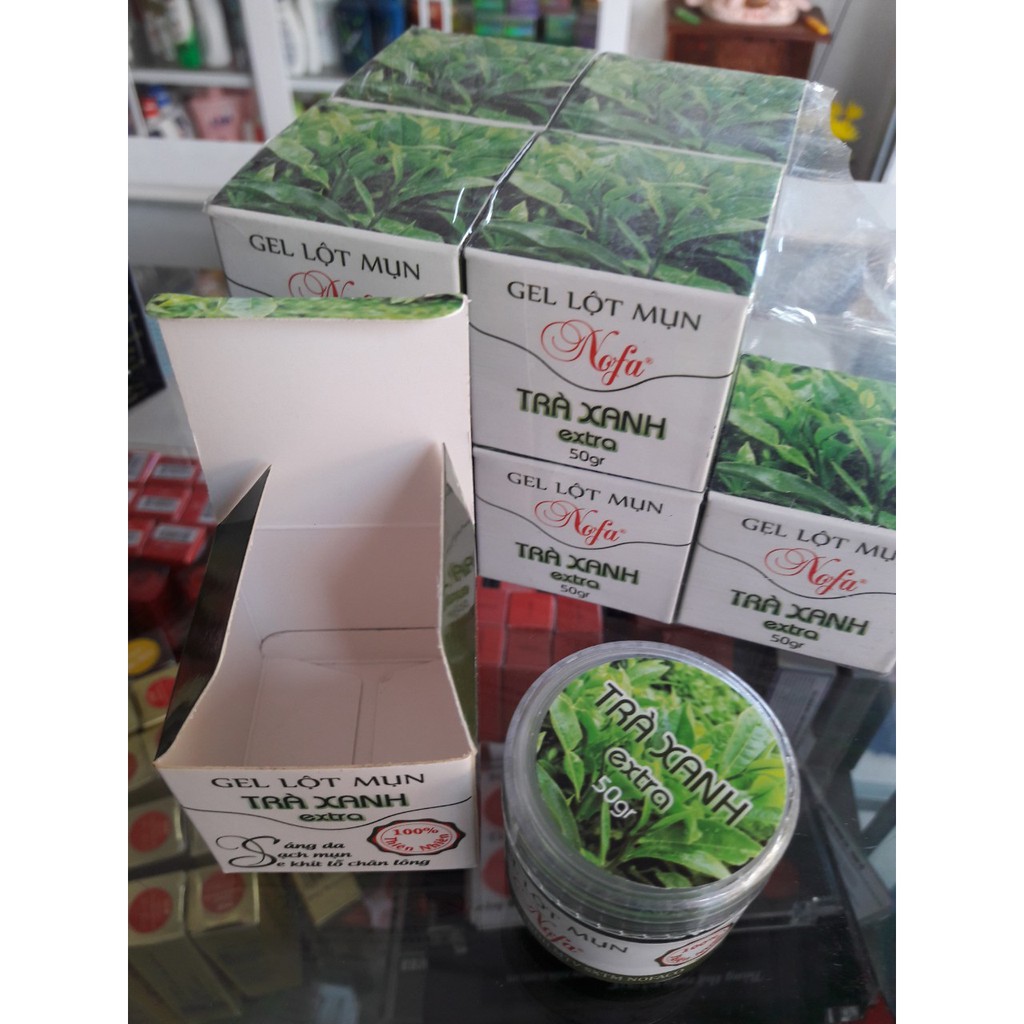Gel lột mụn trà xanh