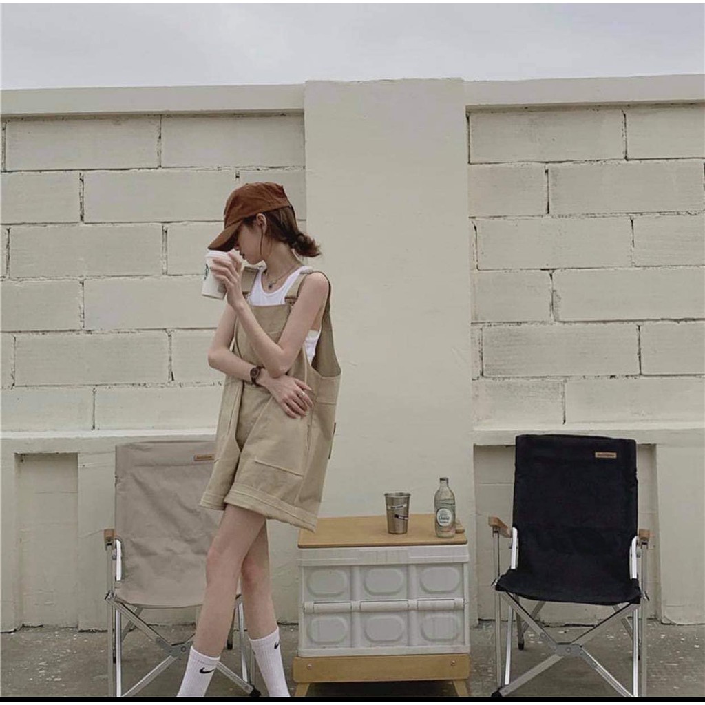 [Mã FASHIONT4WA2 giảm 10K đơn 50K] Yếm quần kaki | BigBuy360 - bigbuy360.vn