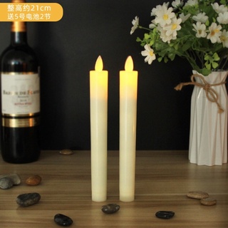 Nến điện tử có chân đế cao 25cm- Giá 1 cây