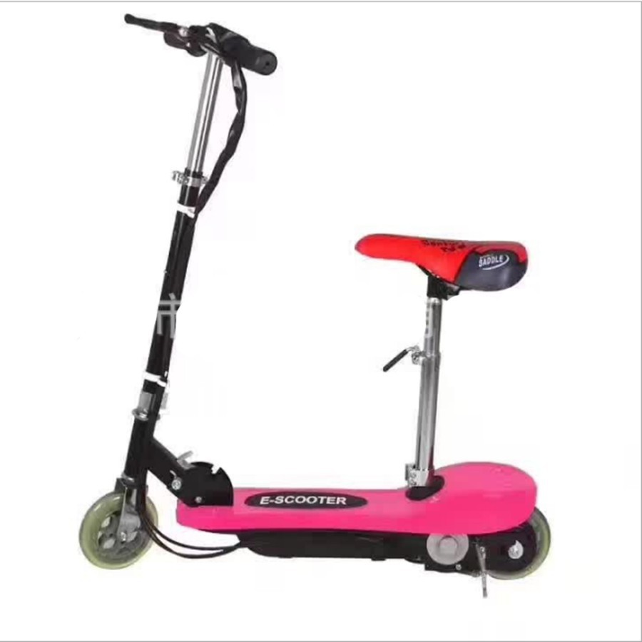 Xe điện mini E-SCOOTER cho trẻ em bản 2021 cao cấp có giảm sóc, khách đặt mầu thì ib e ạ