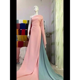 Vải áo dài màu trơn