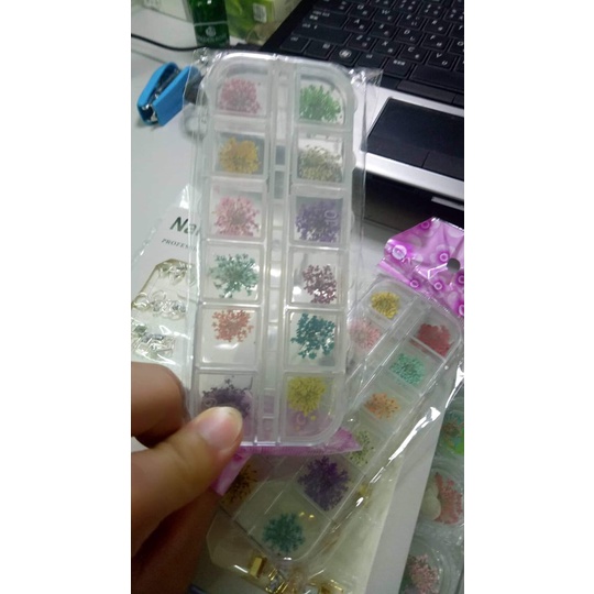 Hoa khô làm móng siêu đẹp ( miễn ship )