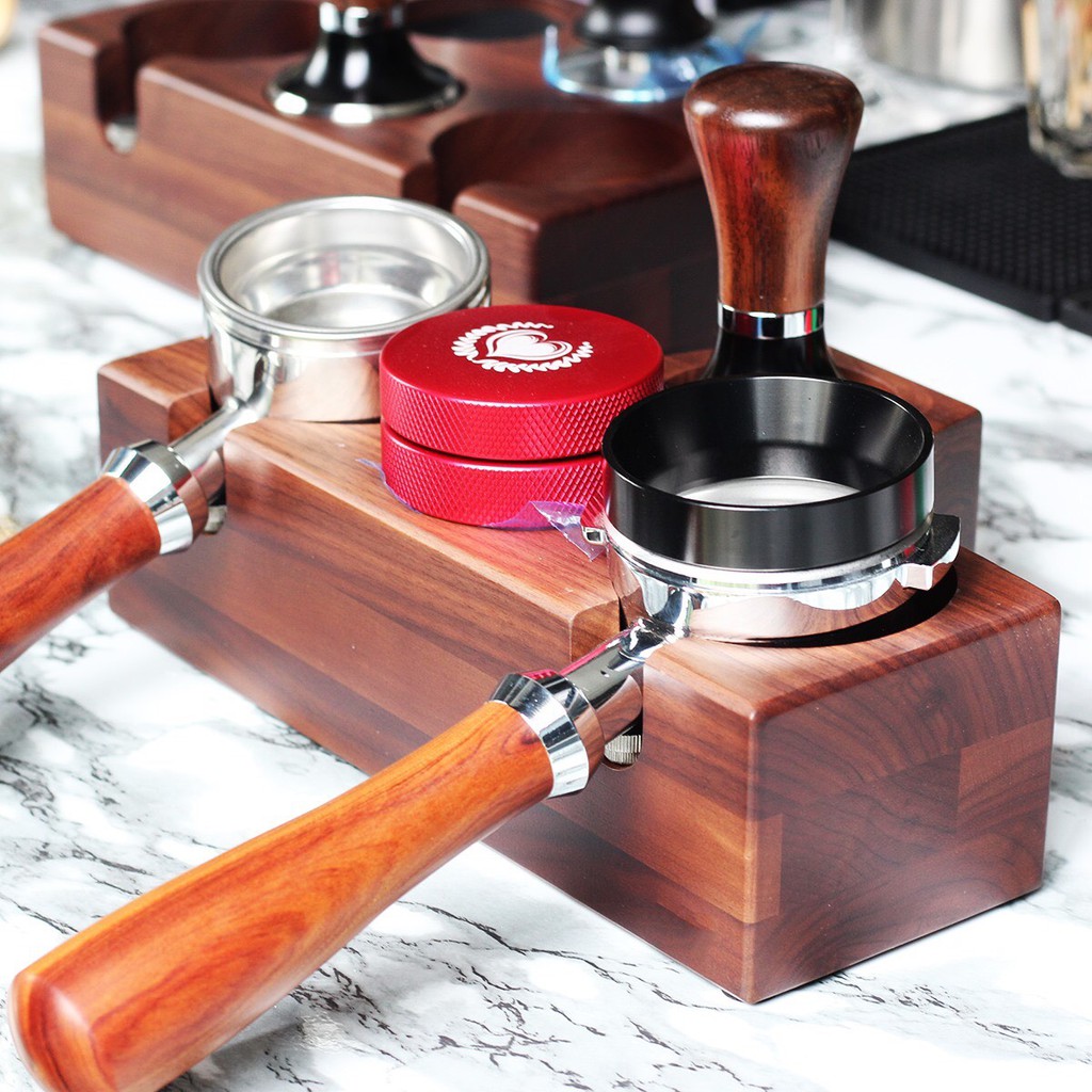 Tamper Base Gỗ 4 Ngăn