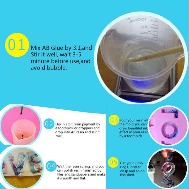 Hộp 10g Màu Sắc Tố Cao 7 Màu Sắc Để Làm Đồ Trang Sức