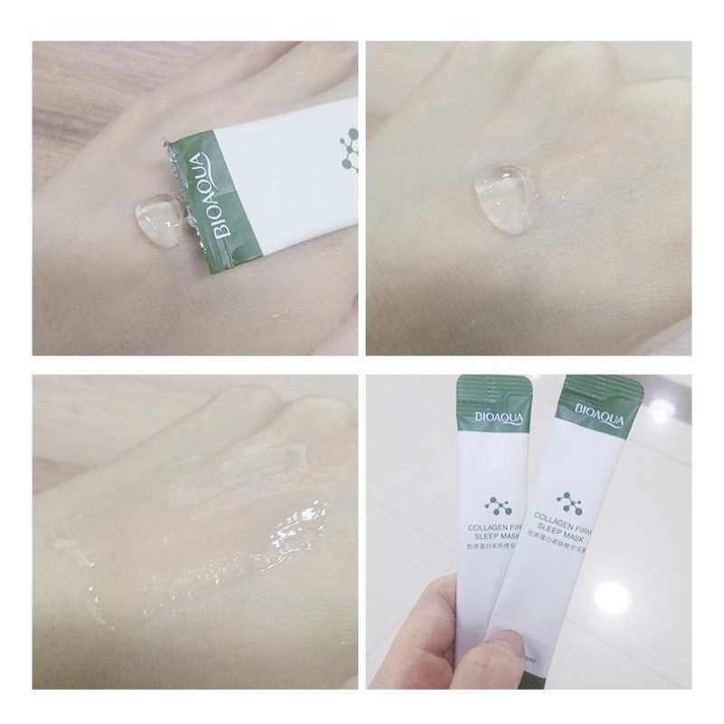 Mặt Nạ Ngủ Nâng Cơ Collagen Bioaqua