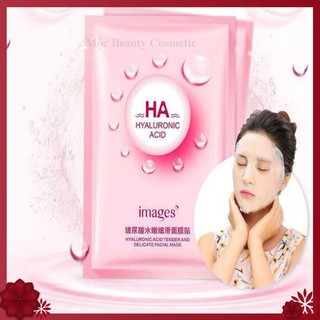 Mặt Nạ💋{FREESHIP}💋 Mặt Nạ HA Images HYALURONIC ACID FACIAL MASK [Mat Na]