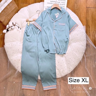 Pijama lụa latin size lớn (60-75kg)