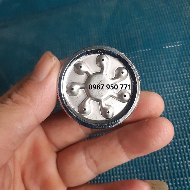 Bec phun sương 7 lỗ thẳng inox