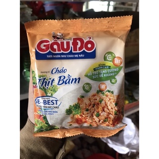 Cháo ăn liền gấu đỏ 50g/gói