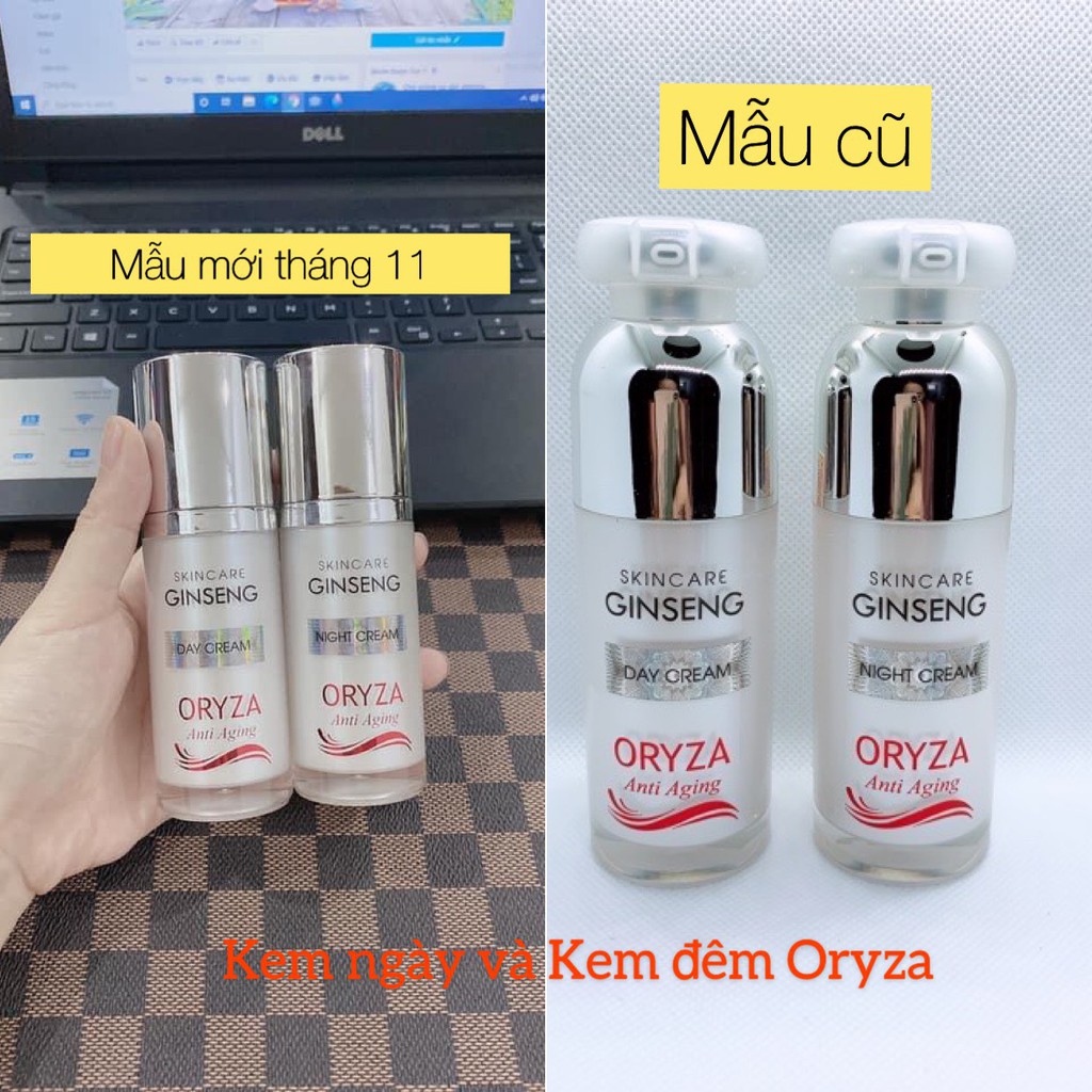 <Tặng nạ mắt> KEM DƯỠNG BAN NGÀY ORYZA WHITENING DƯỠNG TRẮNG, CHỐNG NẮNG SPF30+