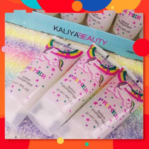 ( Siêu Khuyến Mãi ) Tuýp Kem Lót Bắt Sáng KALIYABEAUTY Unicorn Chính Hãng Nội Địa Mùi Beauty