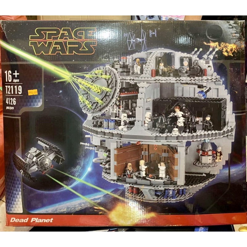 Đồ chơi xếp hình Star Wars Non lego 75159 2119 Ngôi sao huỷ diệt Death star