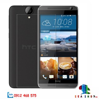 Bộ 2 kính cường lực htc one e9 - trong suốt - cảm ứng mượt mà