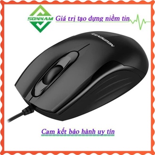 [FREESHIP] Chuột máy tính Newmen M266 đen USB, Chuột Quang Học Game (Gaming) Chính thumbnail