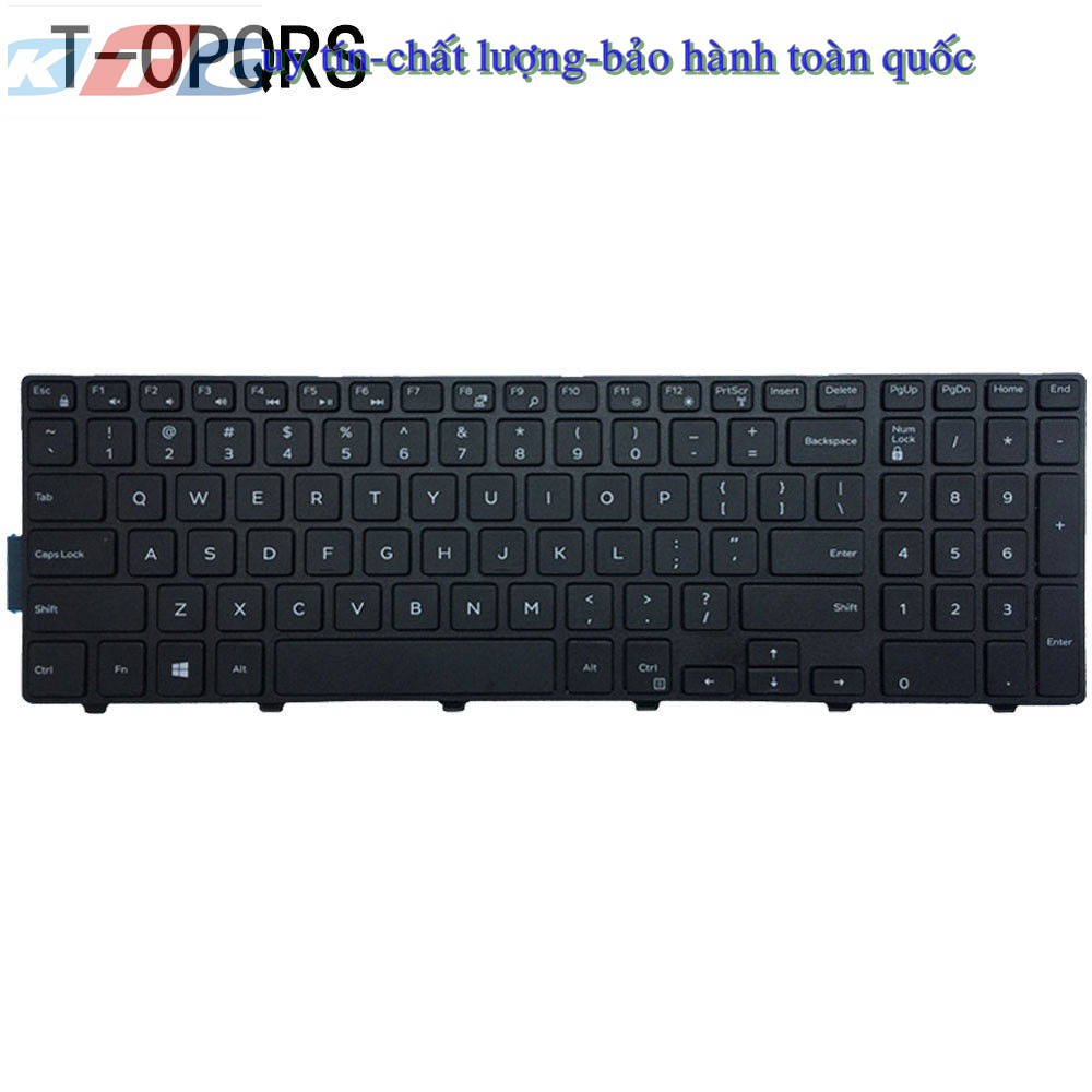 Bàn phím laptop Dell Inspiron 15 3000- 3551 3552 3541 3543 3542 3559 3565 3567 3551 3558 | WebRaoVat - webraovat.net.vn