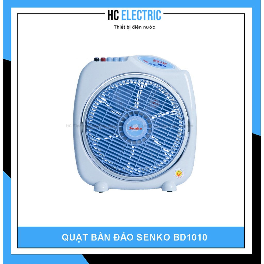 [ CHÍNH HÃNG ] QUẠT BÀN ĐẢO SENKO BD1010 - MÀU NGẪU NHIÊN