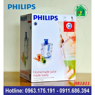 Máy Ép Nước Trái Cây Philips HR1811