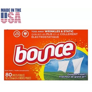 [USA] Giấy sấy thơm quần áo Bounce Sheets Outdoor Fresh hộp 80 tờ - Mỹ