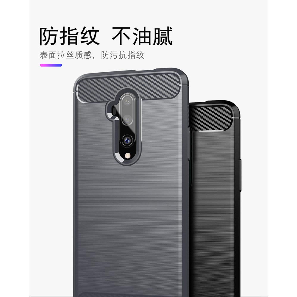 Ốp lưng Soft Oneplus 5 5T 6 6T 7 7T 8 Pro Vỏ bọc bằng sợi carbon Carbon